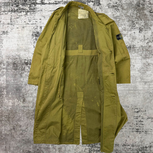 Vintage Stone Island Trench Coat (M)