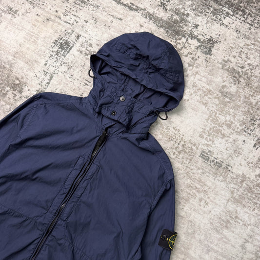 Stone Island Poplin Hooded Jacket (XL)