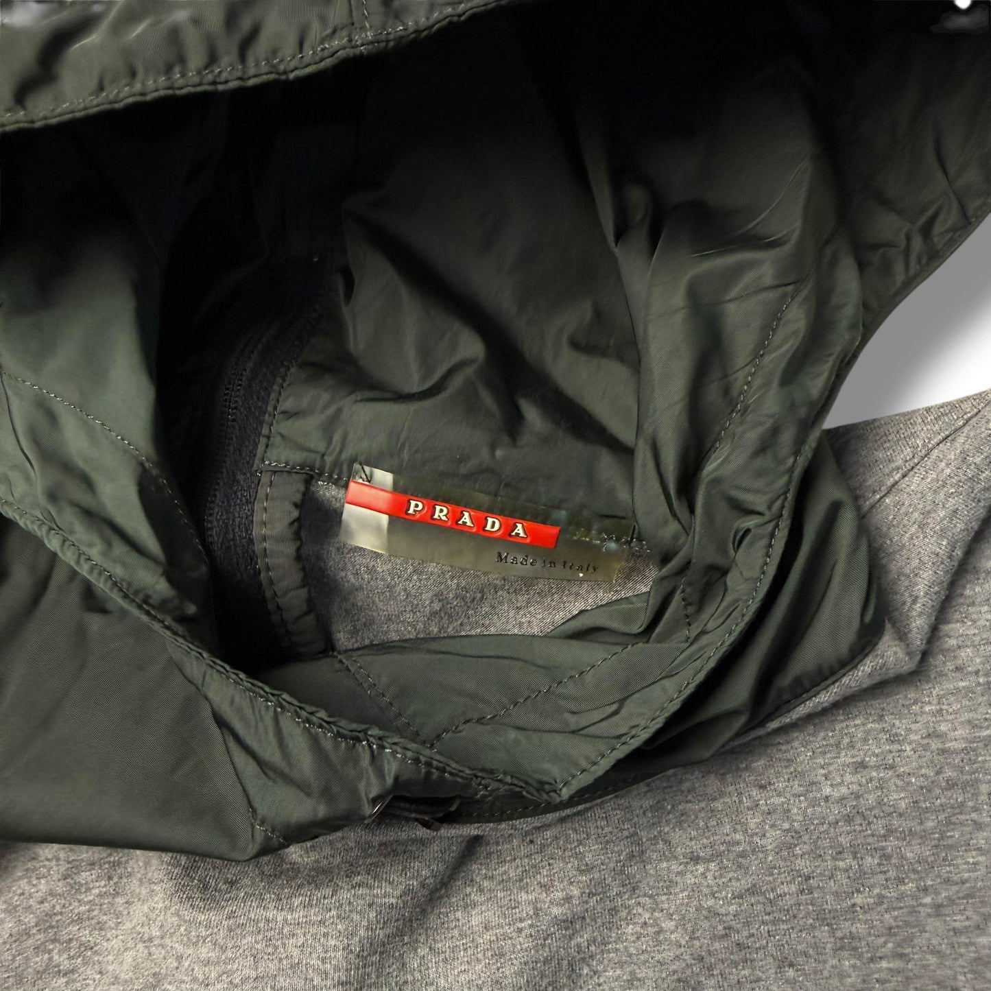 Womens Vintage Prada Sport Hoodie (M)