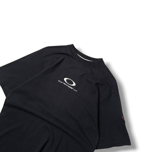 Vintage Oakley Software Rubber Logo T Shirt (XL)