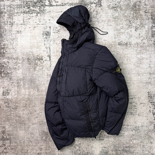 Stone Island Garment Dyed Crinkle Reps Puffer Jacket (L)