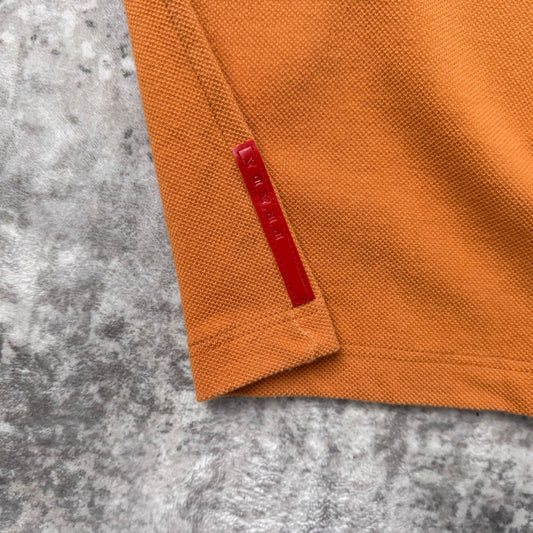 Vintage Prada Sport Technical Polo Shirt (XL)