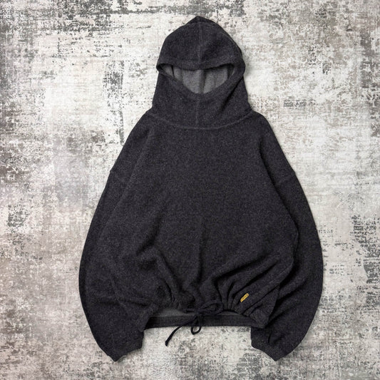 Vintage Armani Jeans Ninja Fleece Hoodie (XL)