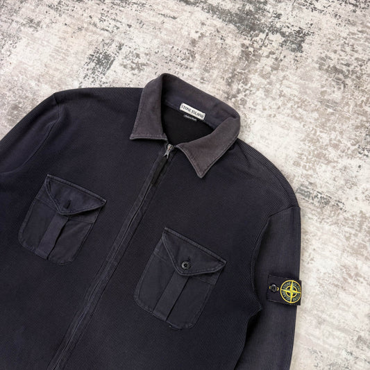 Vintage Stone Island Full Zip Jumper (XL)