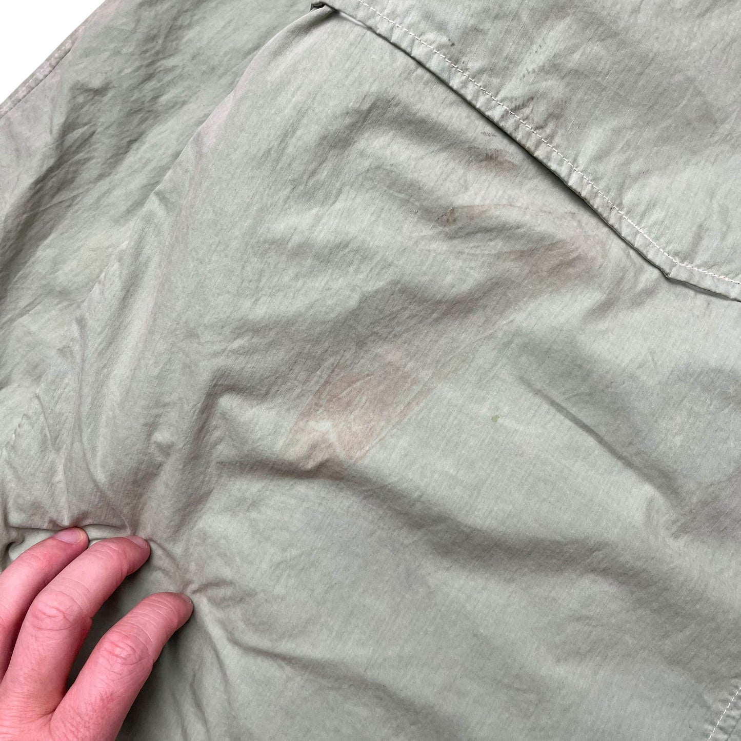 Vintage CP Company Quilted Military Trench Coat (L)