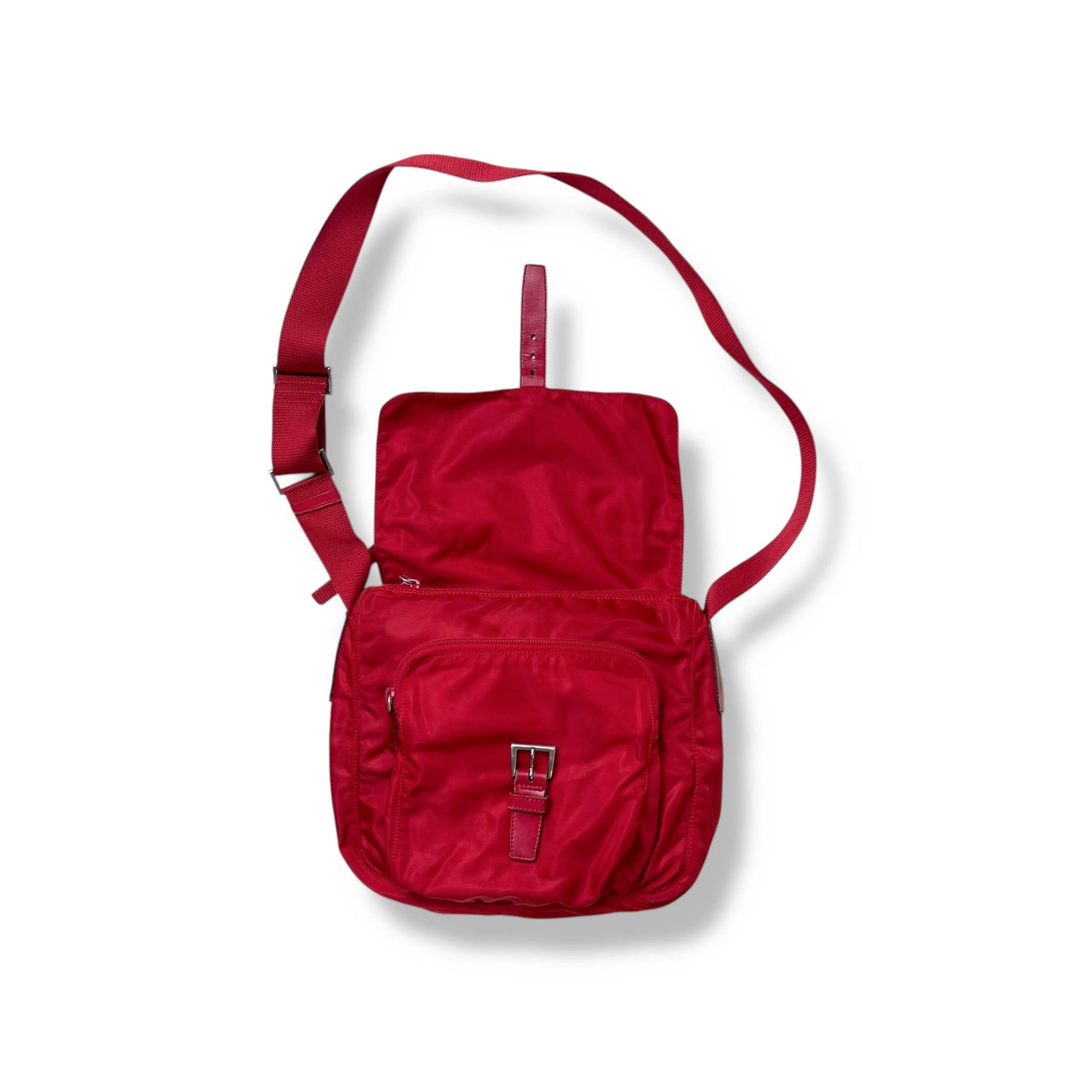 Prada Tessuto Messenger Shoulder Bag