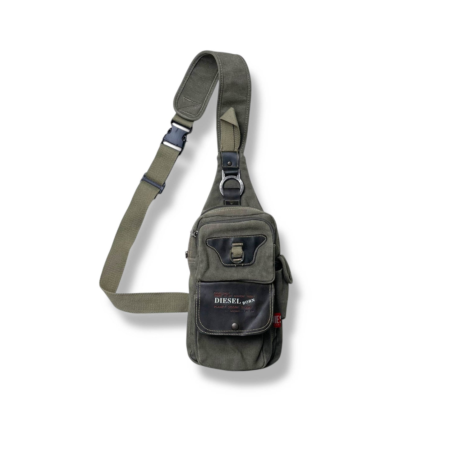 Vintage Diesel Spare Parts Sling Bag
