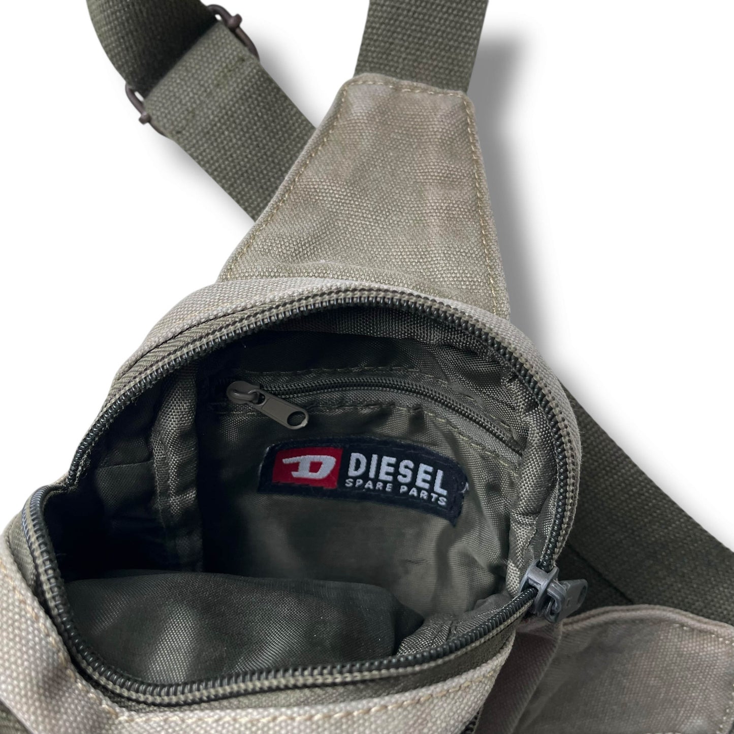 Vintage Diesel Spare Parts Mini Sling Bag