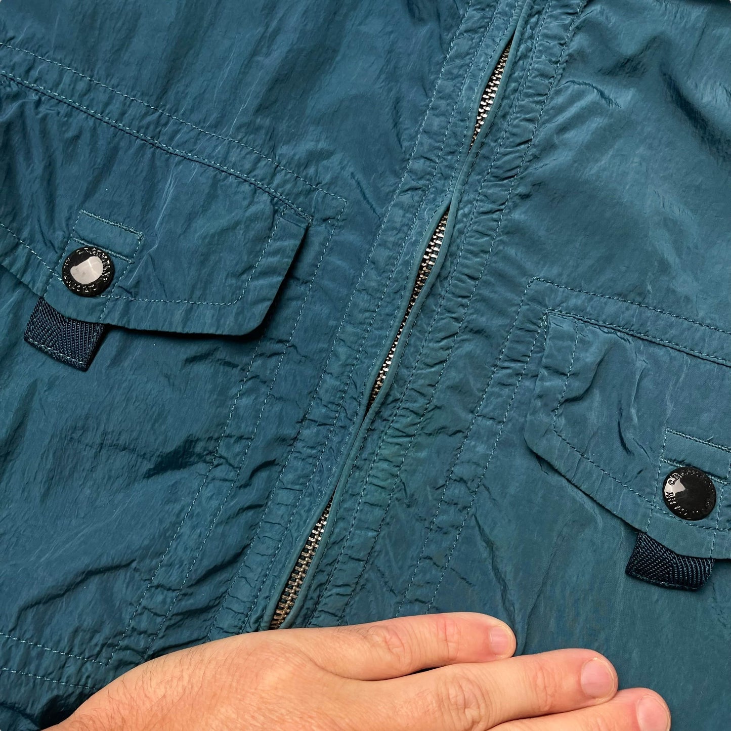 C.P. Company Nylon Goggle Jacket (M)