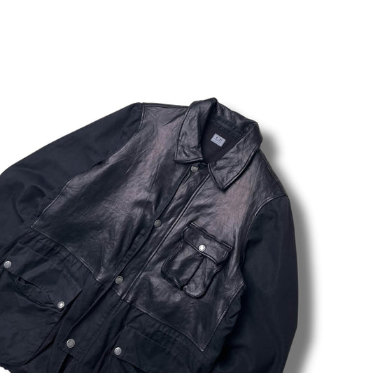 Vintage CP Company Half Leather Millie Miglia Jacket (XXL)