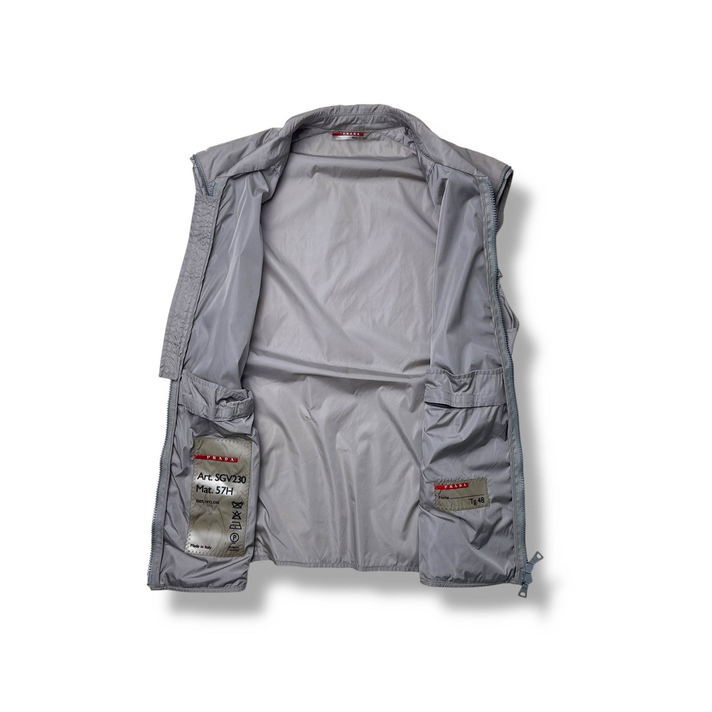Vintage Prada Sport Moto Vest (M)