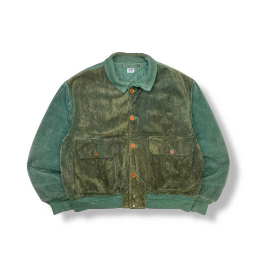 Vintage CP Company Suede Bomber (L)