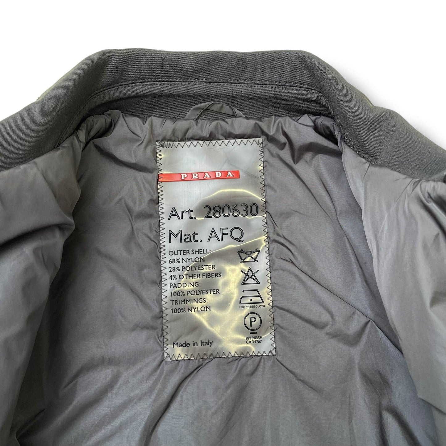 Womens Vintage Prada Sport Nylon Jacket (S)