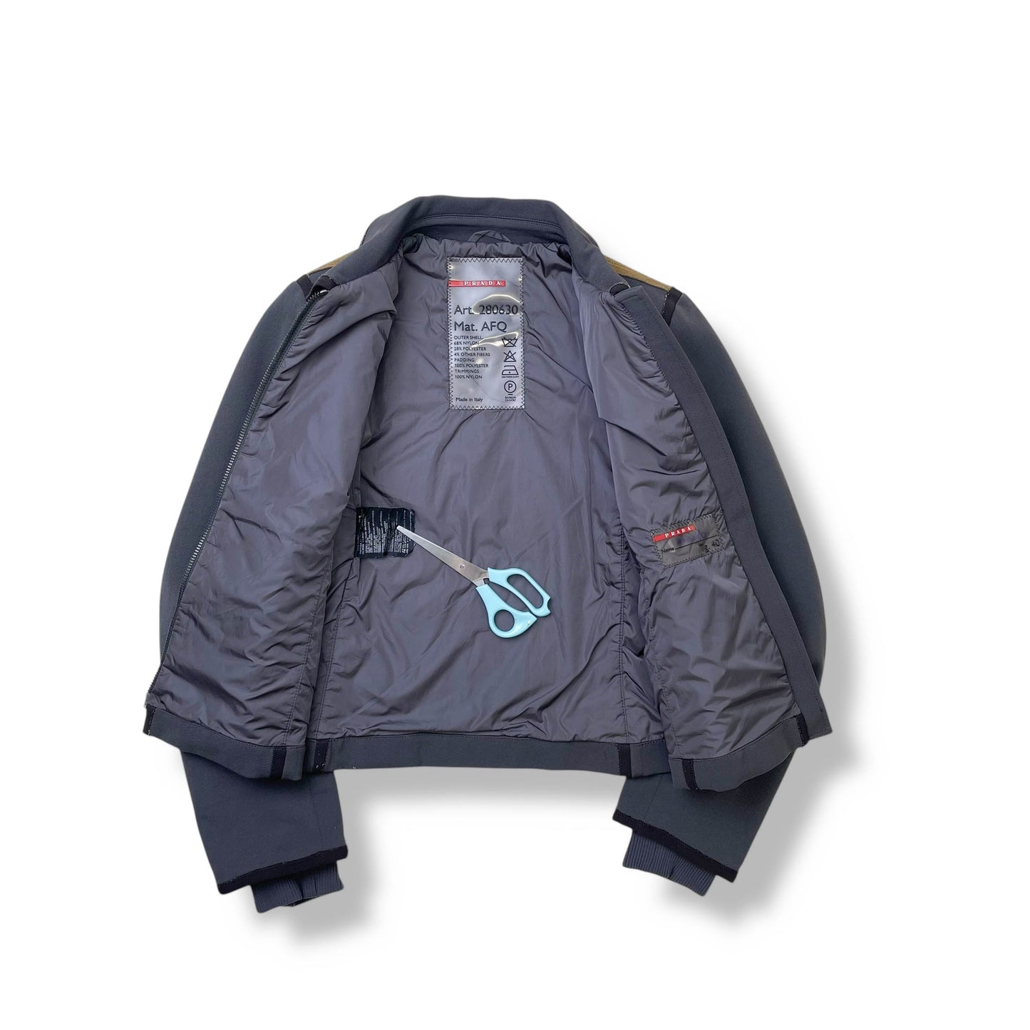 Womens Vintage Prada Sport Nylon Jacket (S)