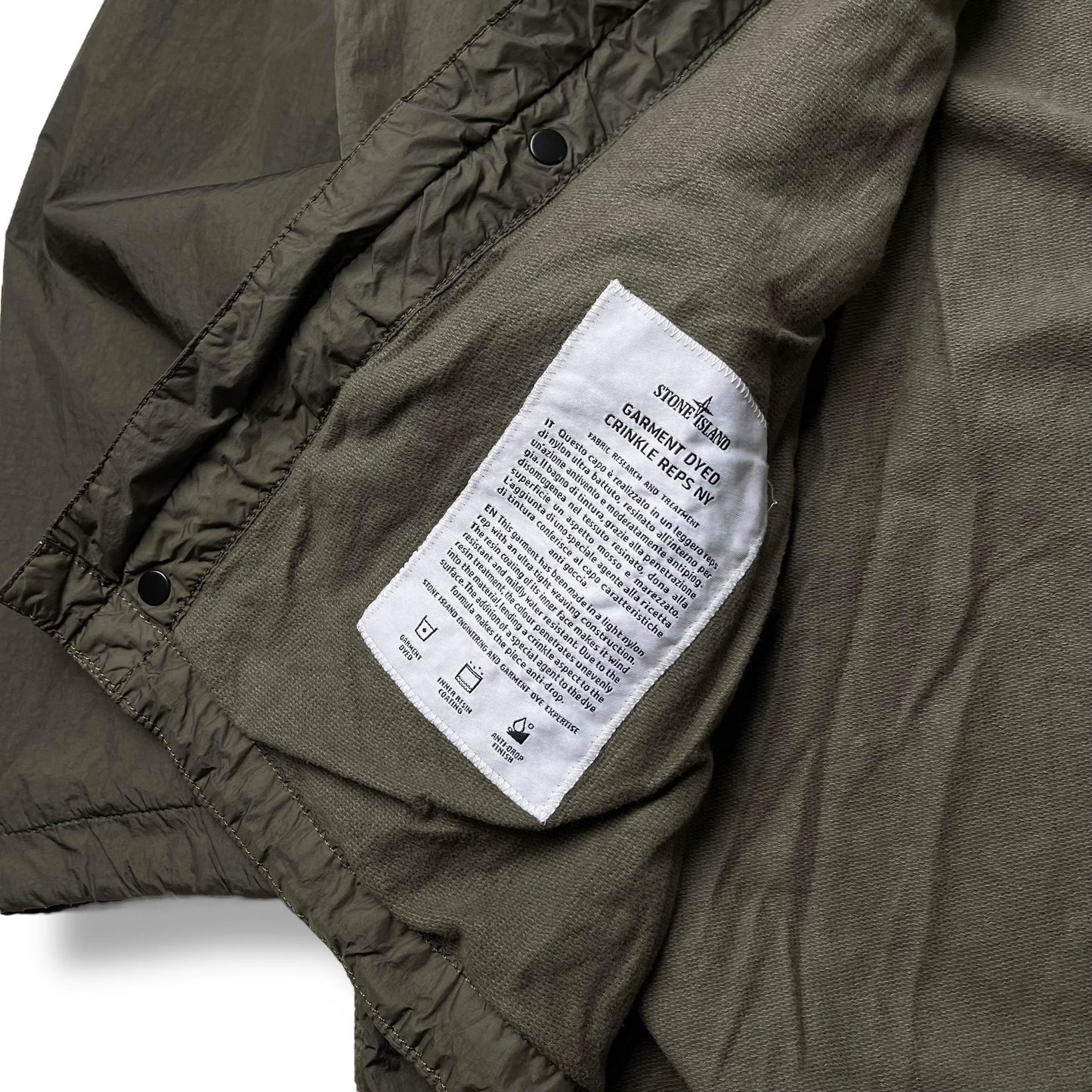 Stone Island Crinkle Reps NY Jacket (XL)