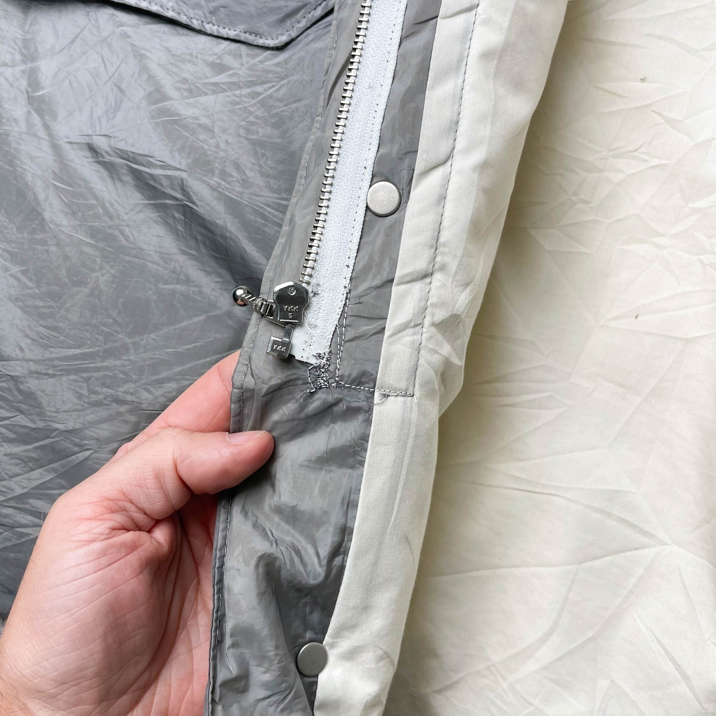 Vintage Stone Island Pure Metal Shell Jacket (XXL)