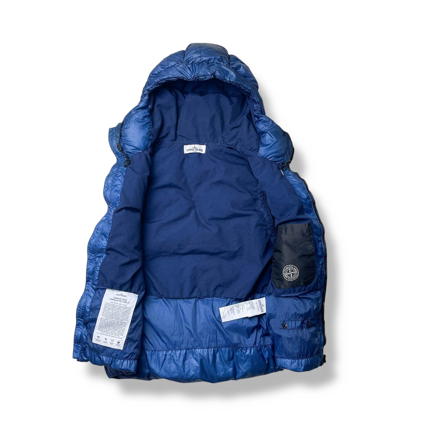 Stone Island Garment Dyed Down Gilet (L)
