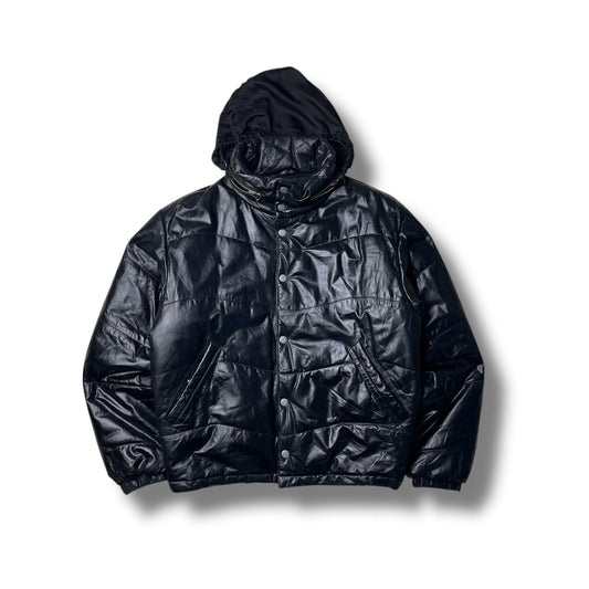 Vintage Armani Leather Lined Jacket (XL)