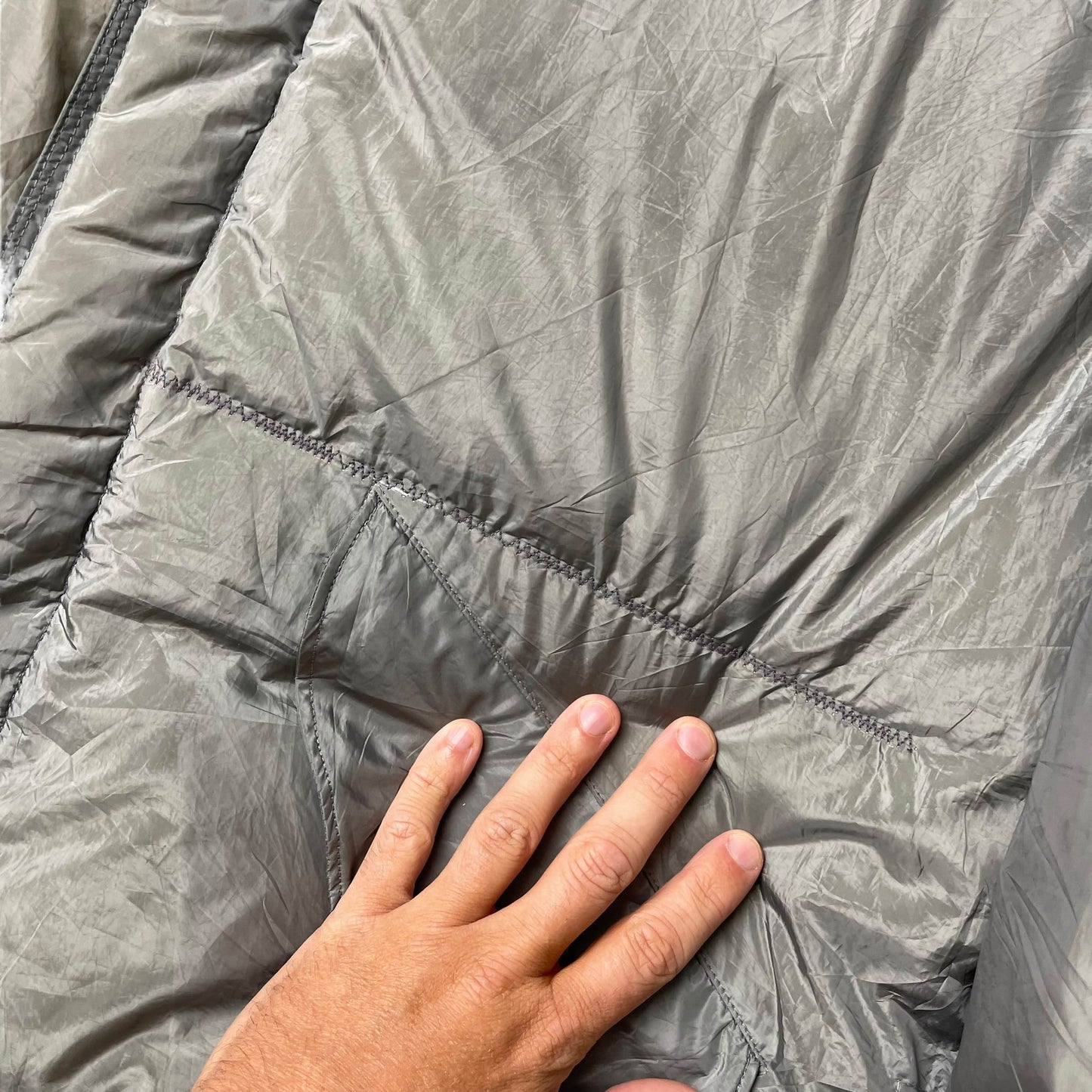 Vintage Stone Island Pure Metal Shell Jacket (XXL)