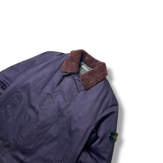 Stone Island Dual Layer Coated Cotton Jacket (XL)