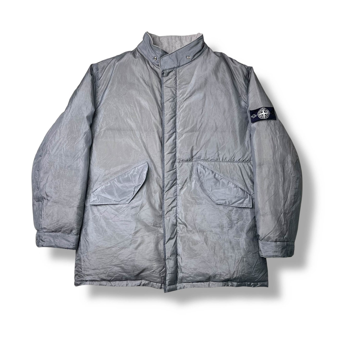 Vintage Stone Island Pure Metal Shell Jacket (XXL)