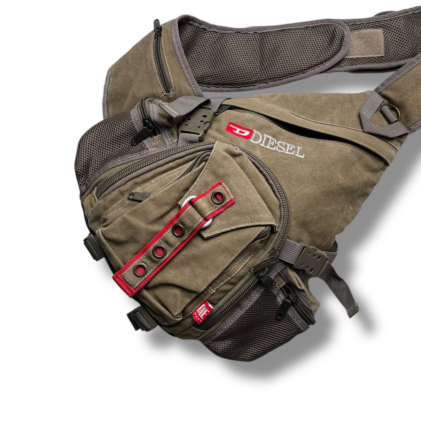 Vintage Diesel Spare Parts Tactical Sling Bag