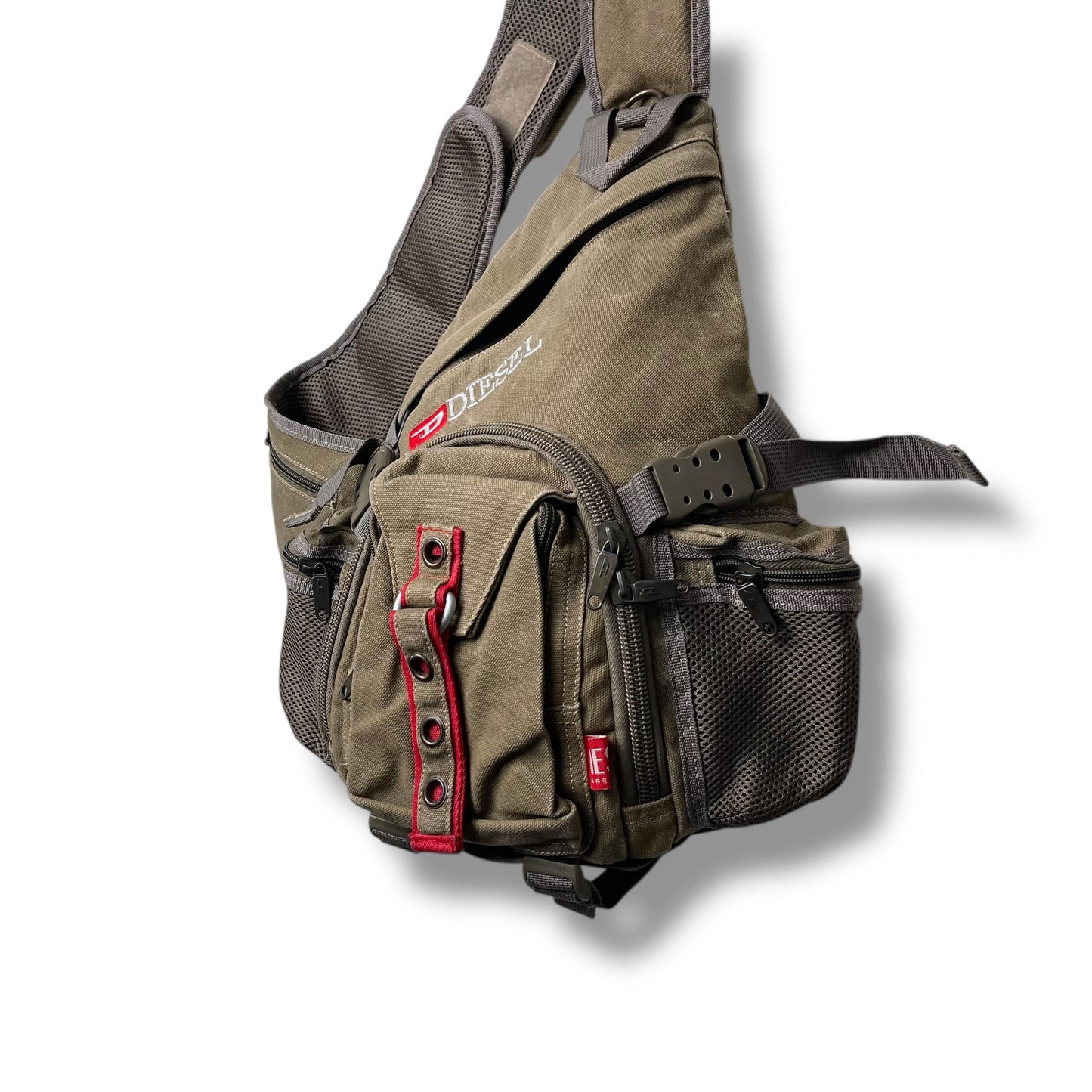 Vintage Diesel Spare Parts Tactical Sling Bag