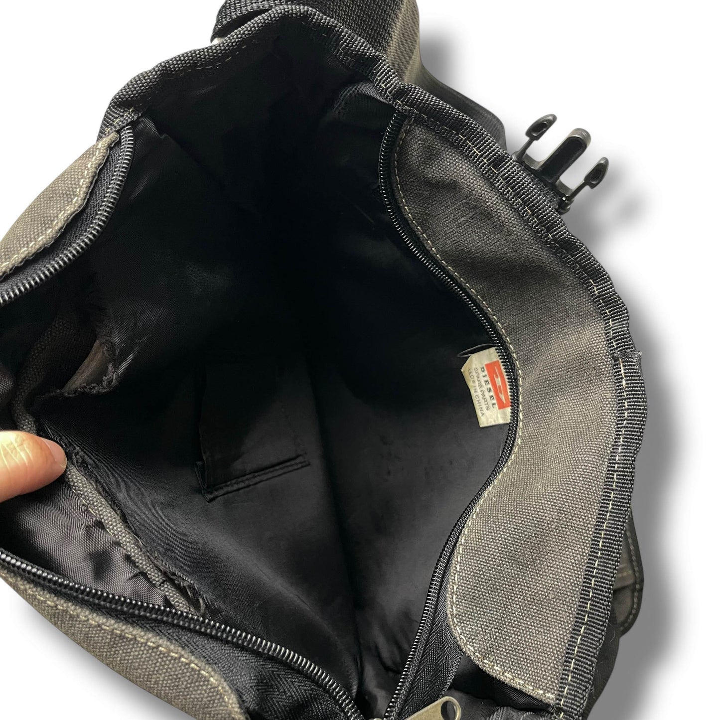 Vintage Diesel Spare Parts Shoulder Messenger Bag