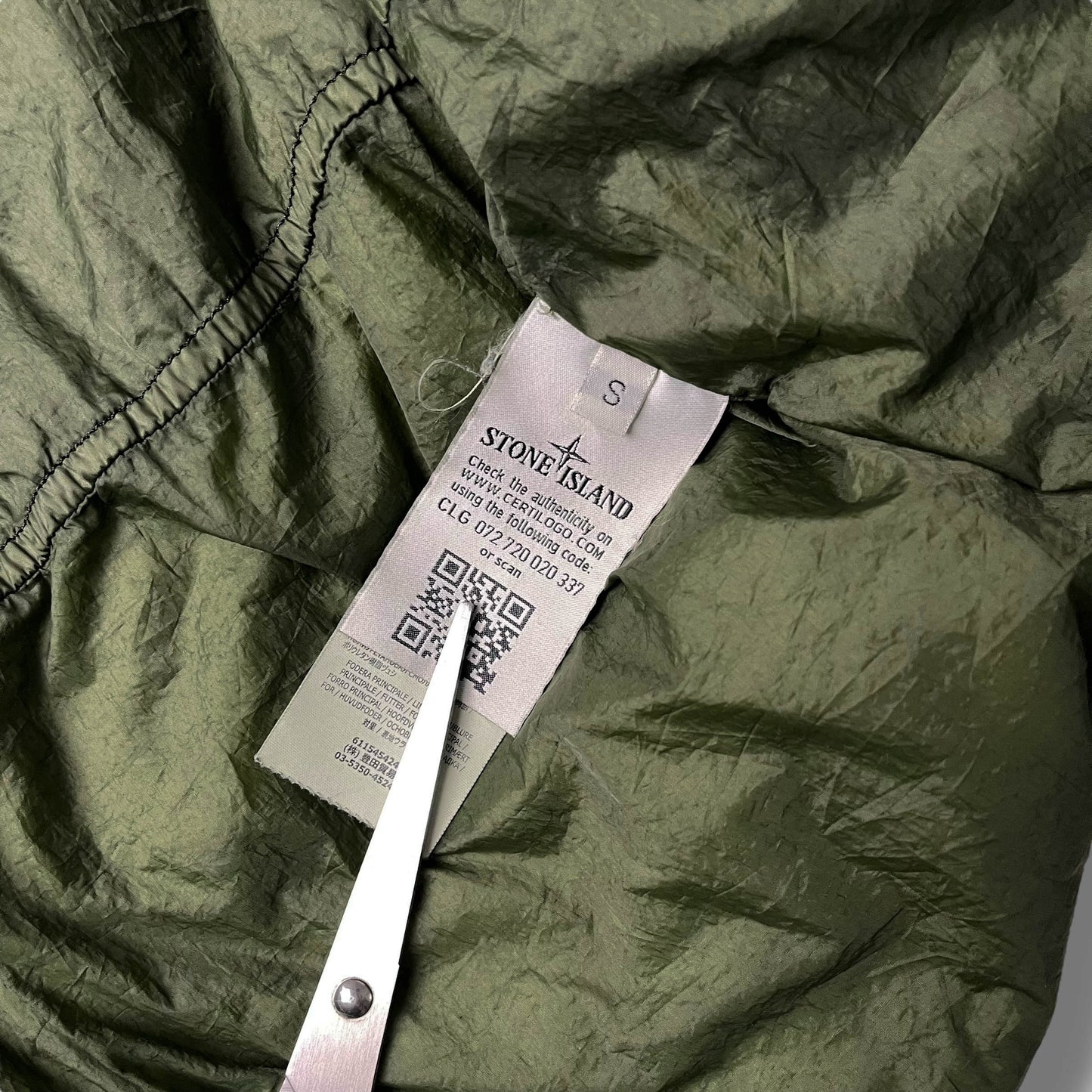 Stone Island Garment Dyed Puffer Jacket (S)