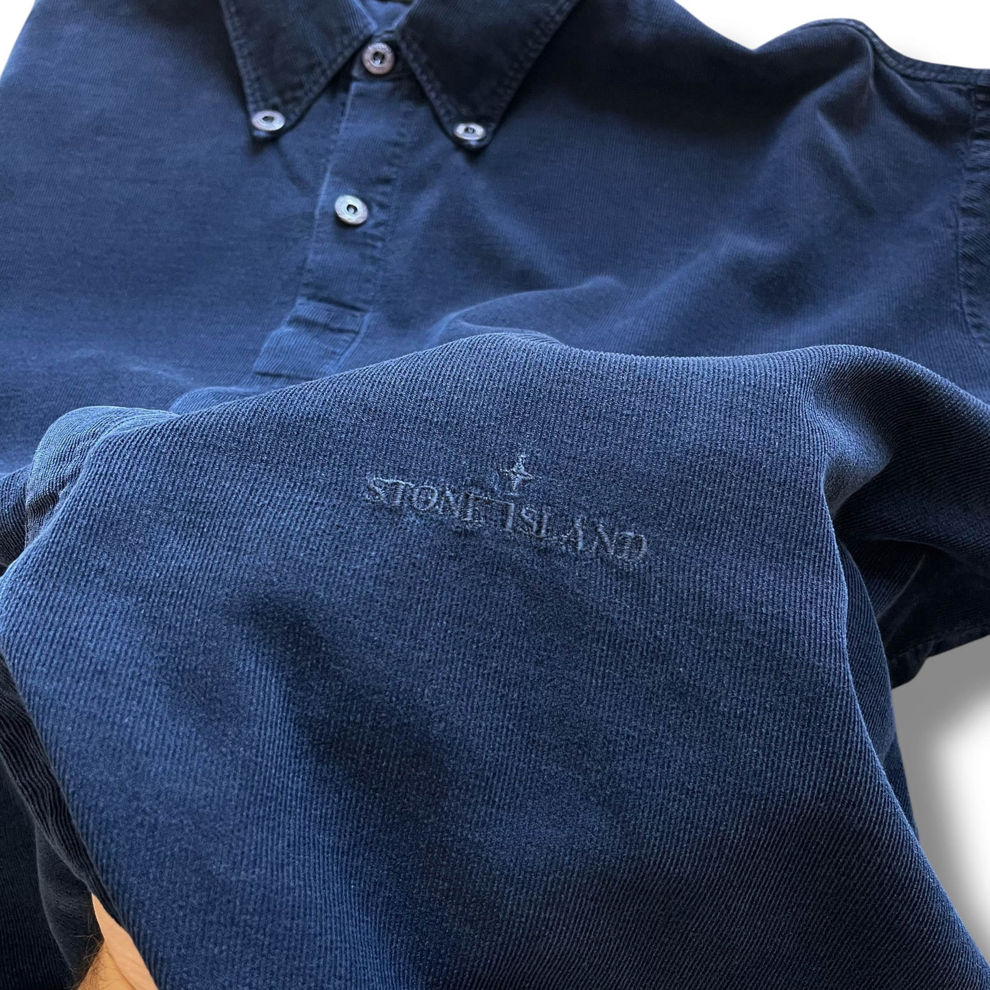 Vintage Stone Island Script Overshirt (XXL)