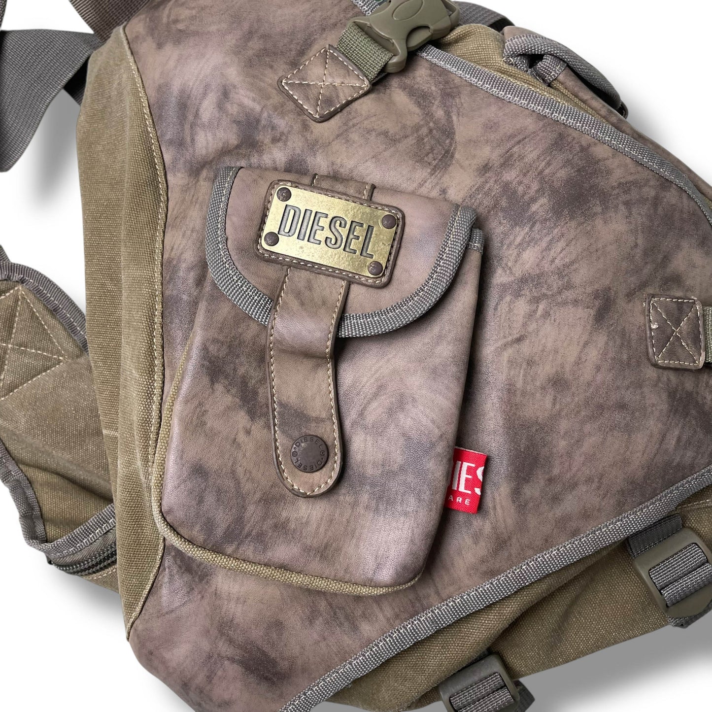 Vintage Diesel Tactical Sling Bag