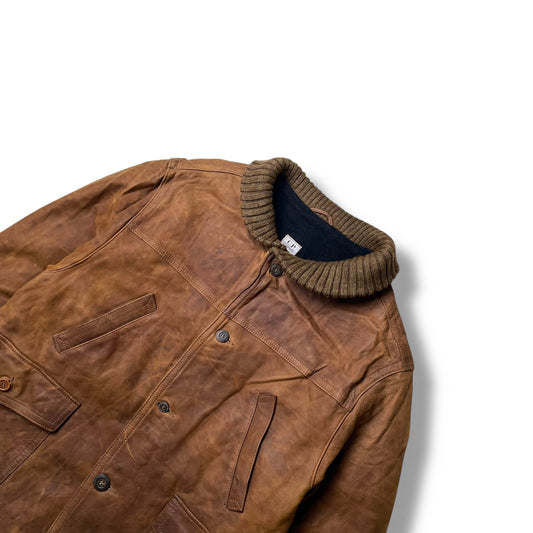 Vintage CP Company Leather Jacket (L)