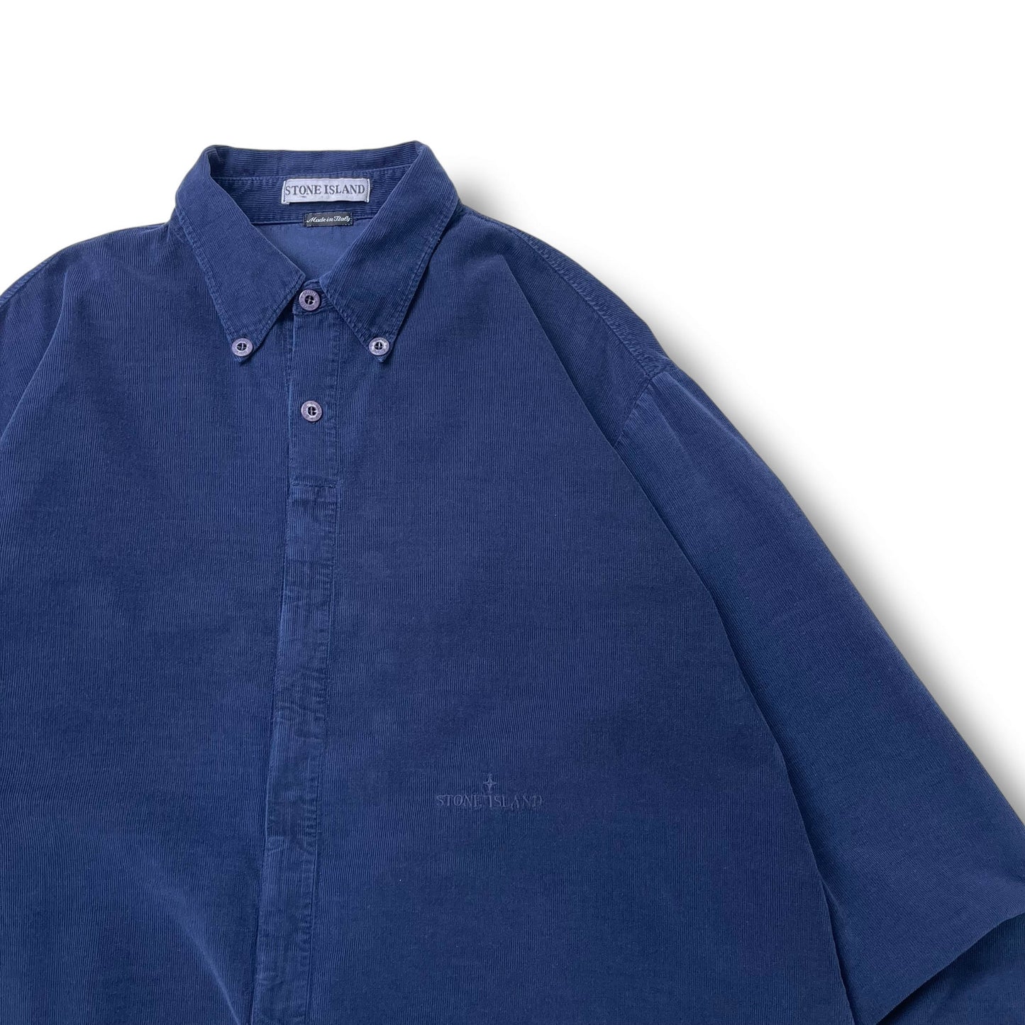 Vintage Stone Island Script Overshirt (XXL)