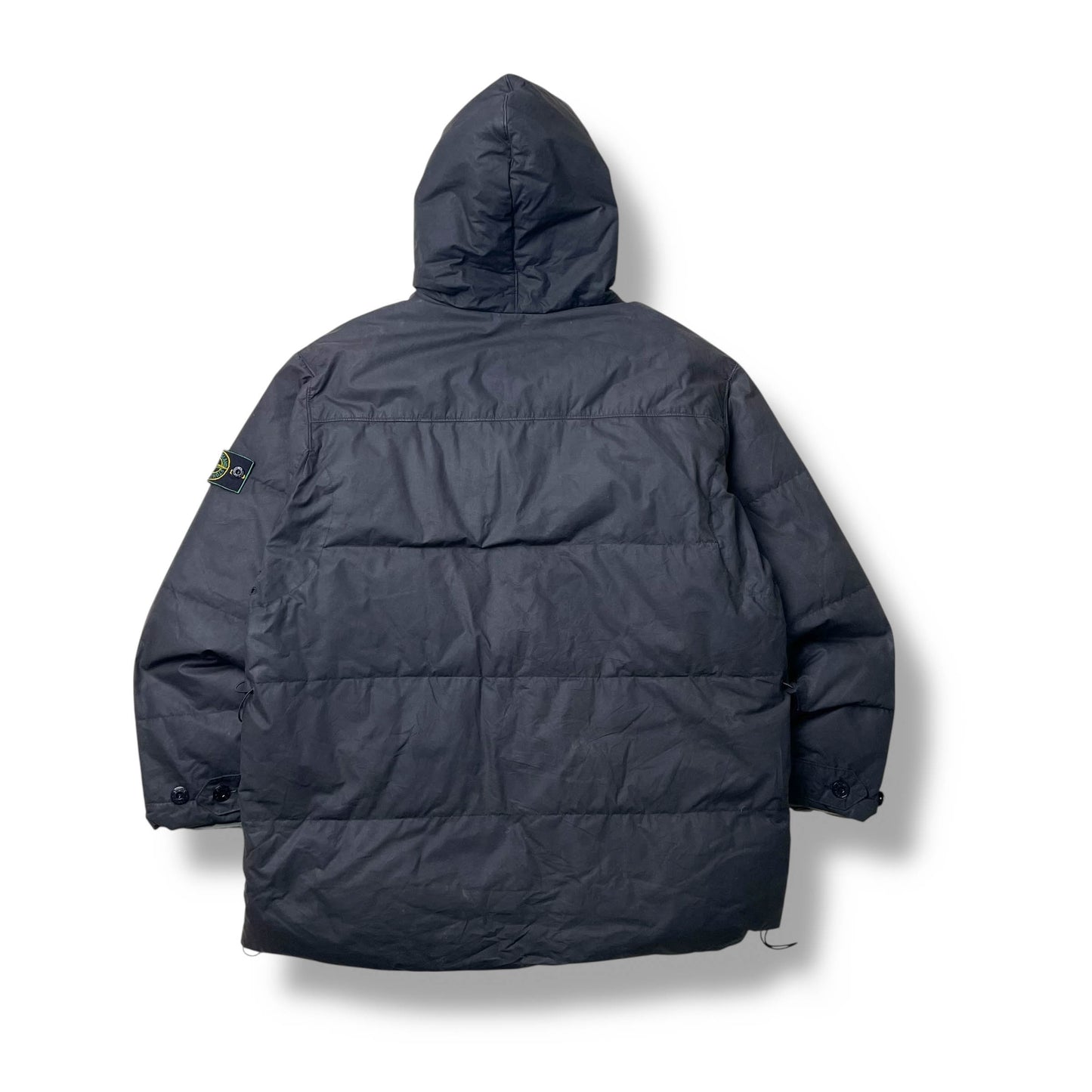 Vintage Stone Island Waxed Cotton Down Jacket (L)