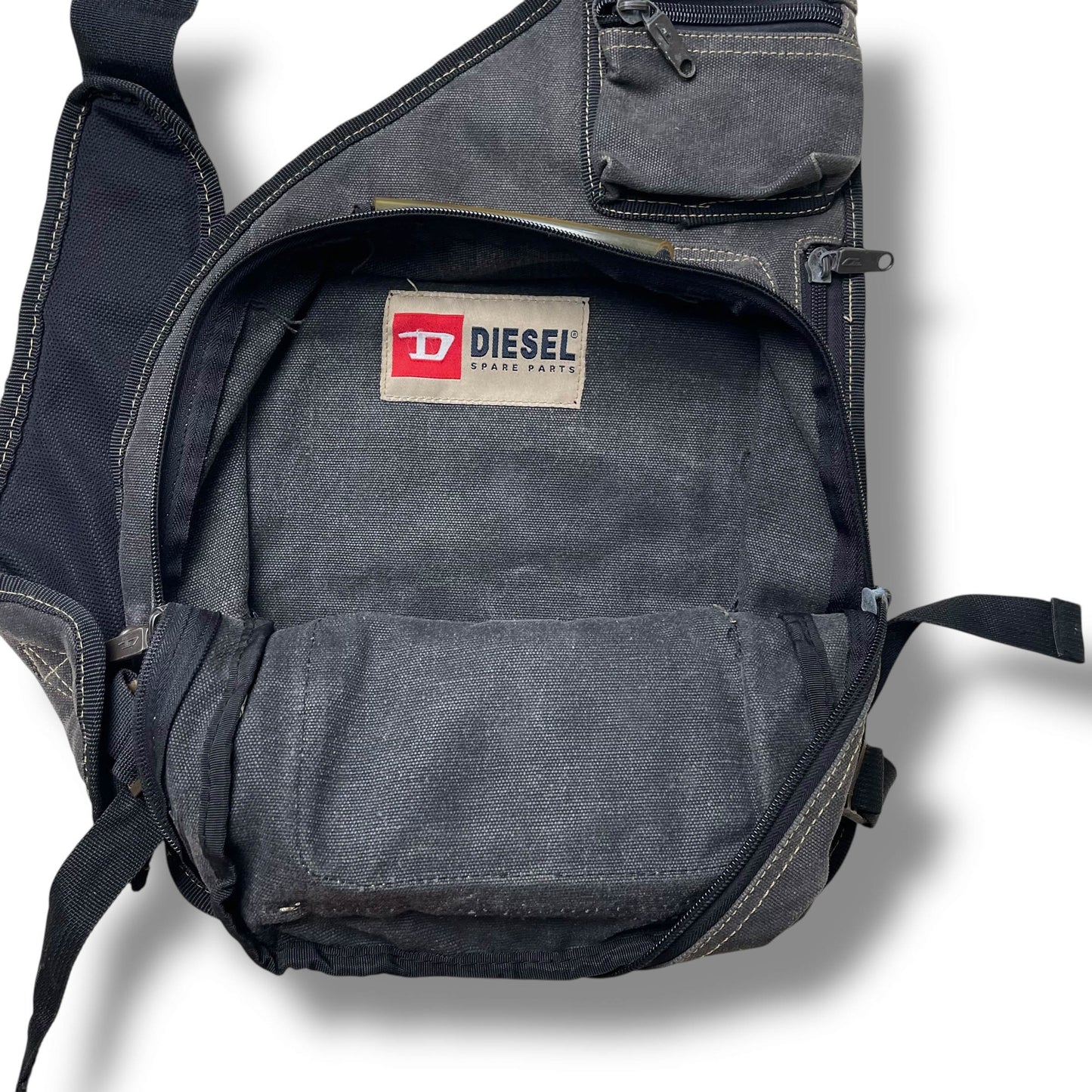 Diesel Spare Parts Sling Pack – Multi-Pocket Tactical Edition