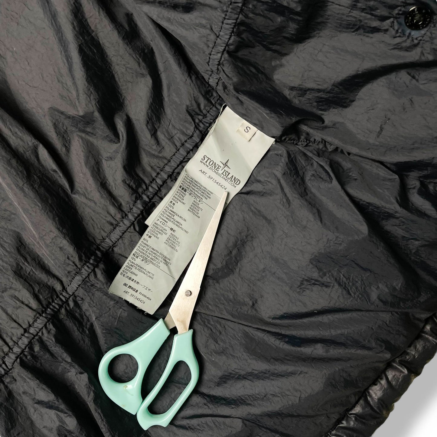 Stone Island Garment Dyed Puffer Jacket (S)