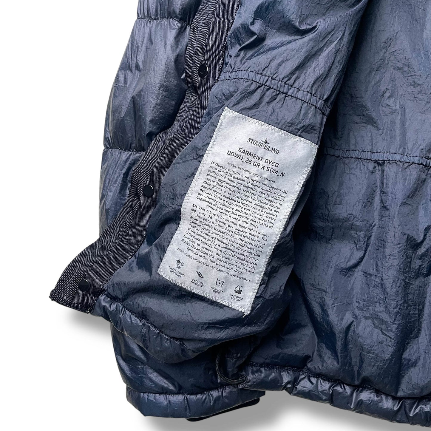 Stone Island Garment Dyed Puffer Jacket (S)