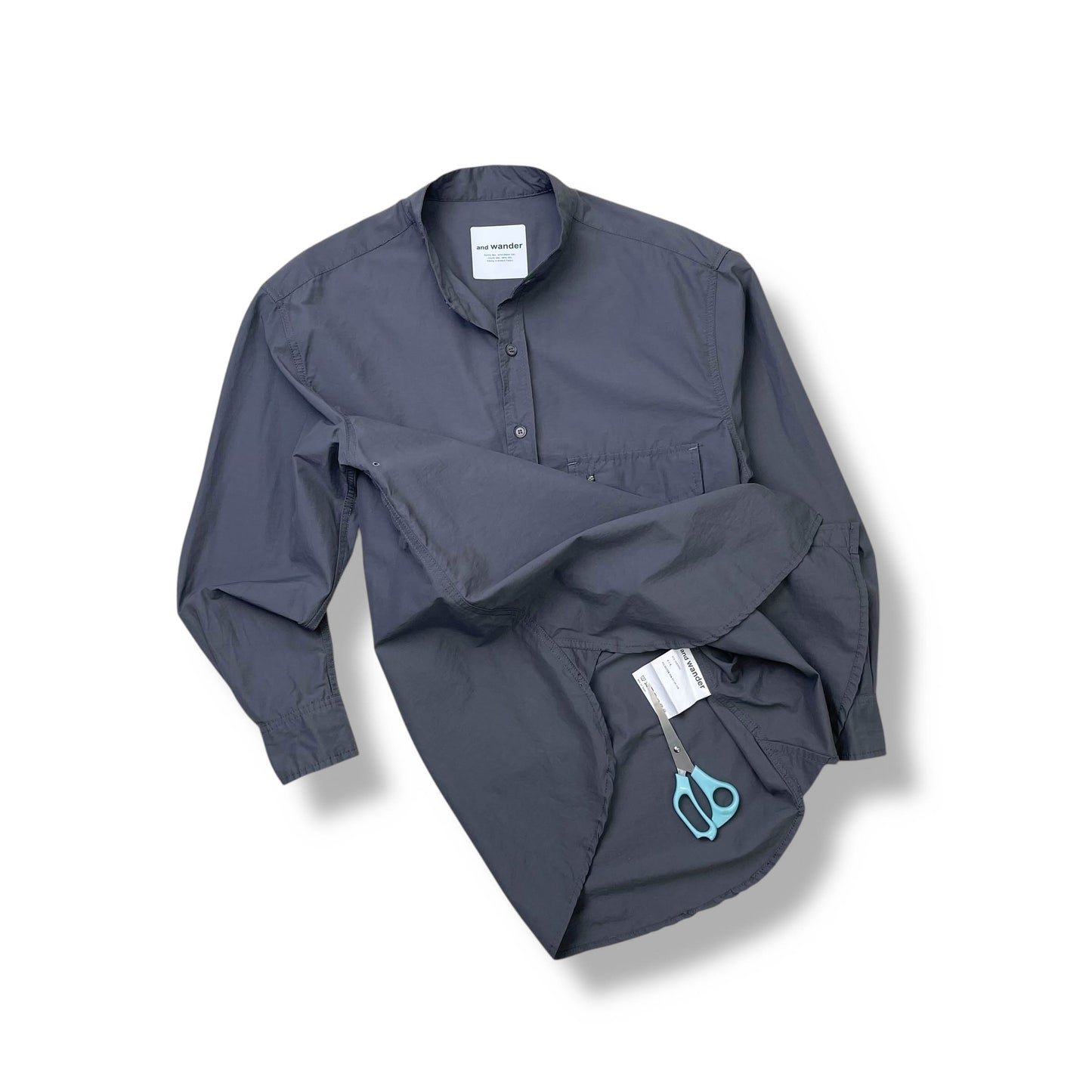 And Wander CORDURA Typewriter Shirt (M)