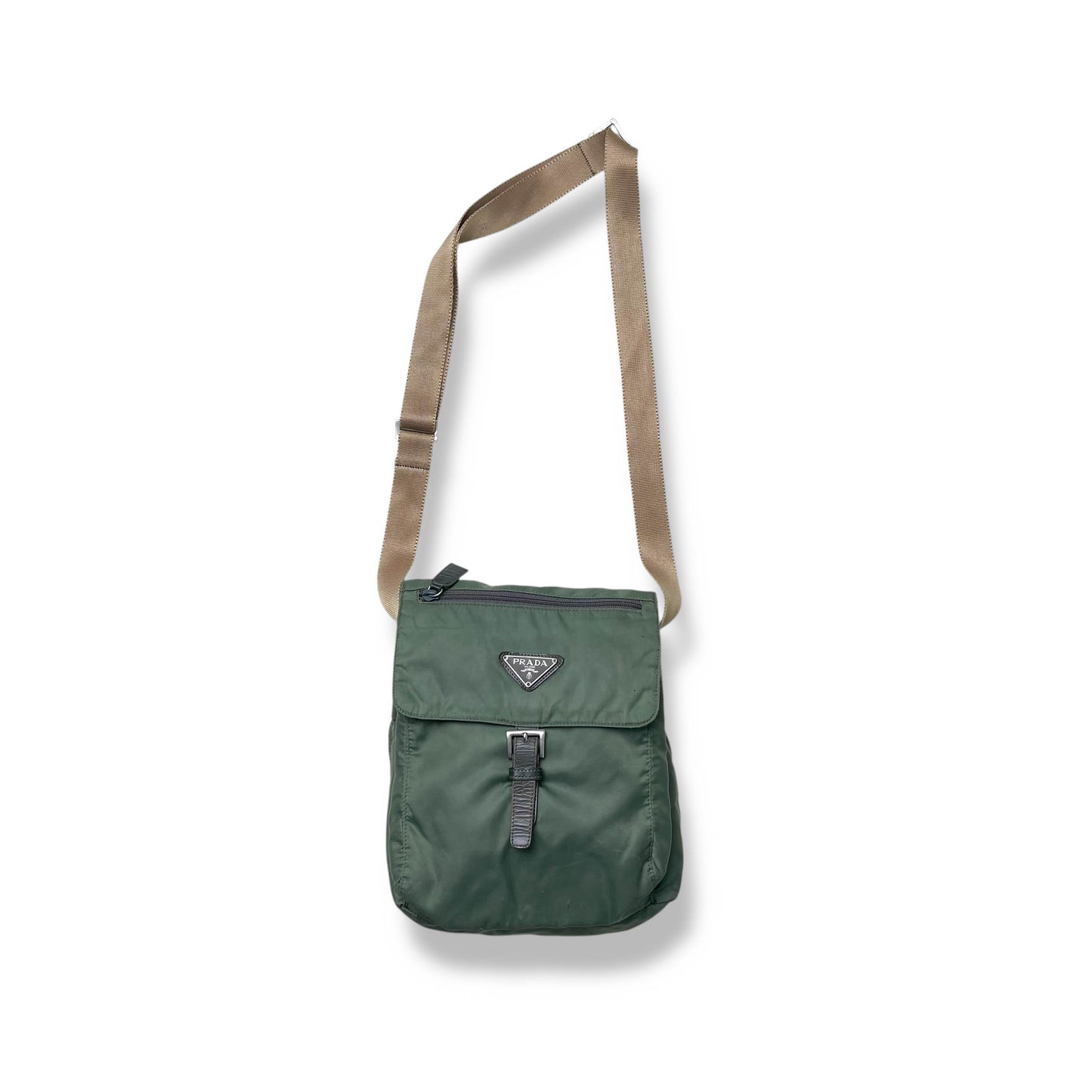 Vintage Prada Tessuto Nylon Shoulder Bag