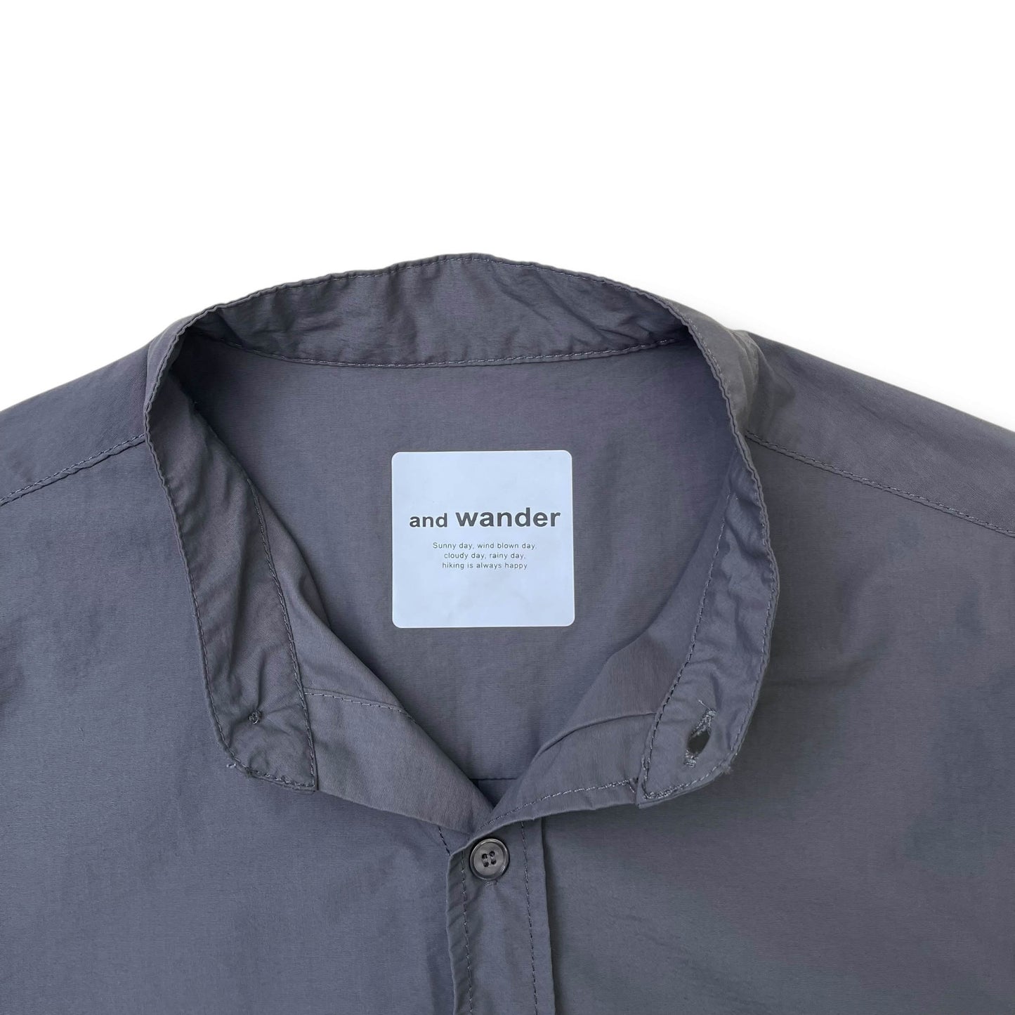 And Wander CORDURA Typewriter Shirt (M)