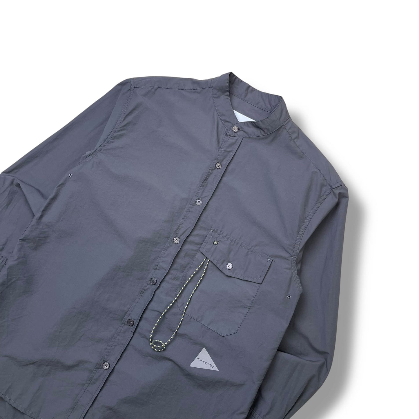 And Wander CORDURA Typewriter Shirt (M)