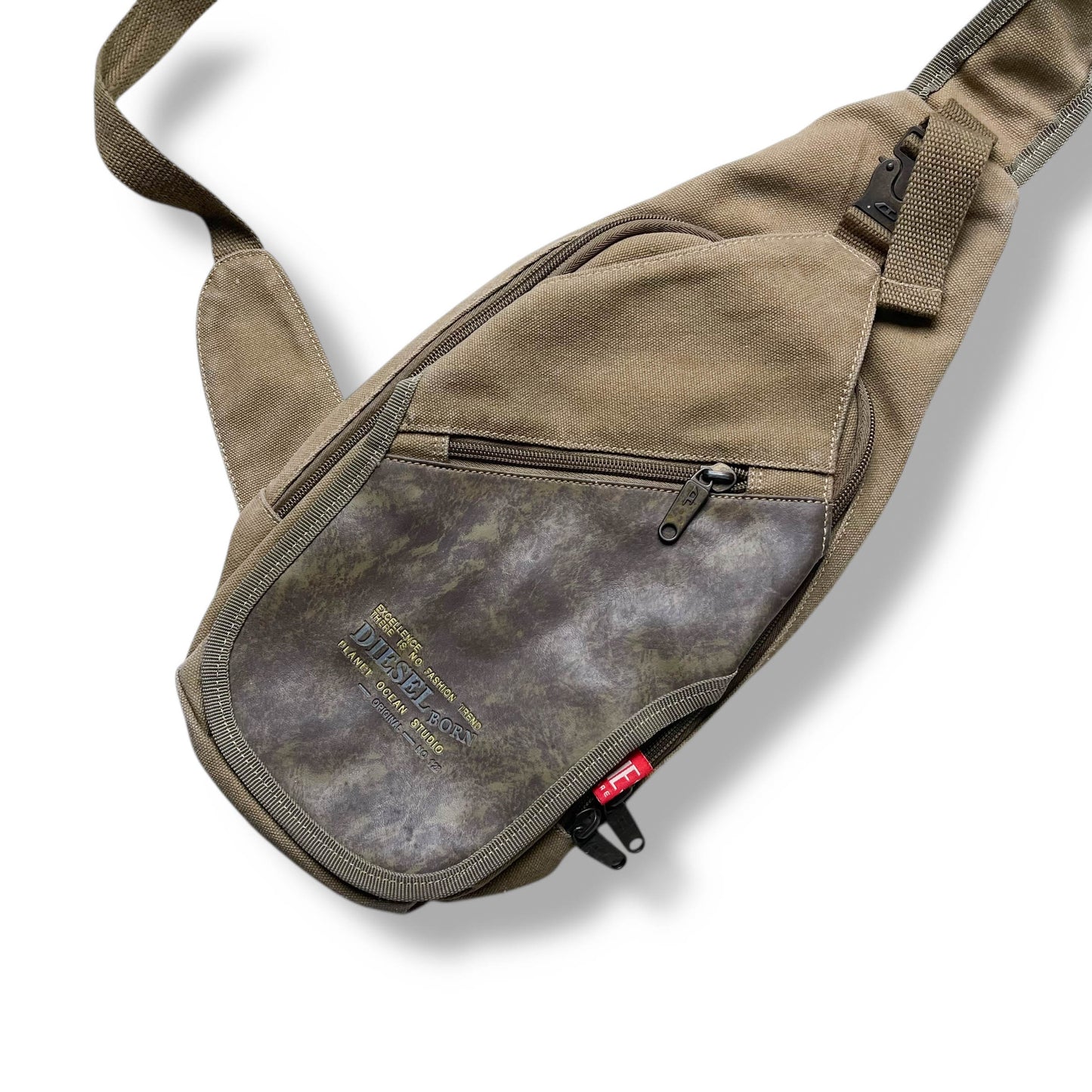 Vintage Diesel Spare Parts Sling Bag