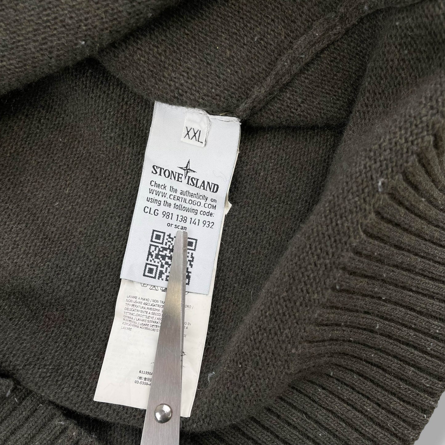 Stone Island Knit Jumper (XXL)