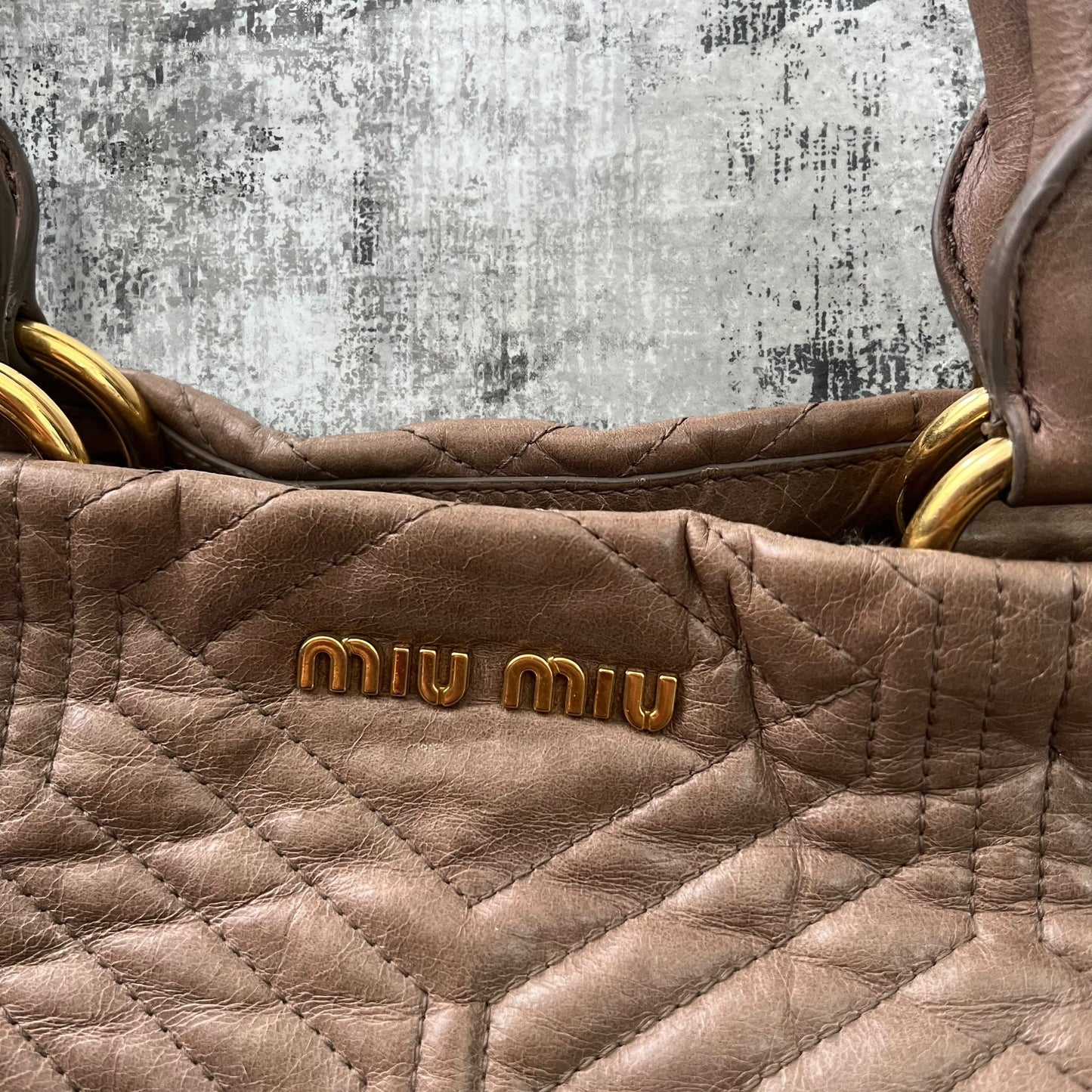 Miu Miu Matelasse bag
