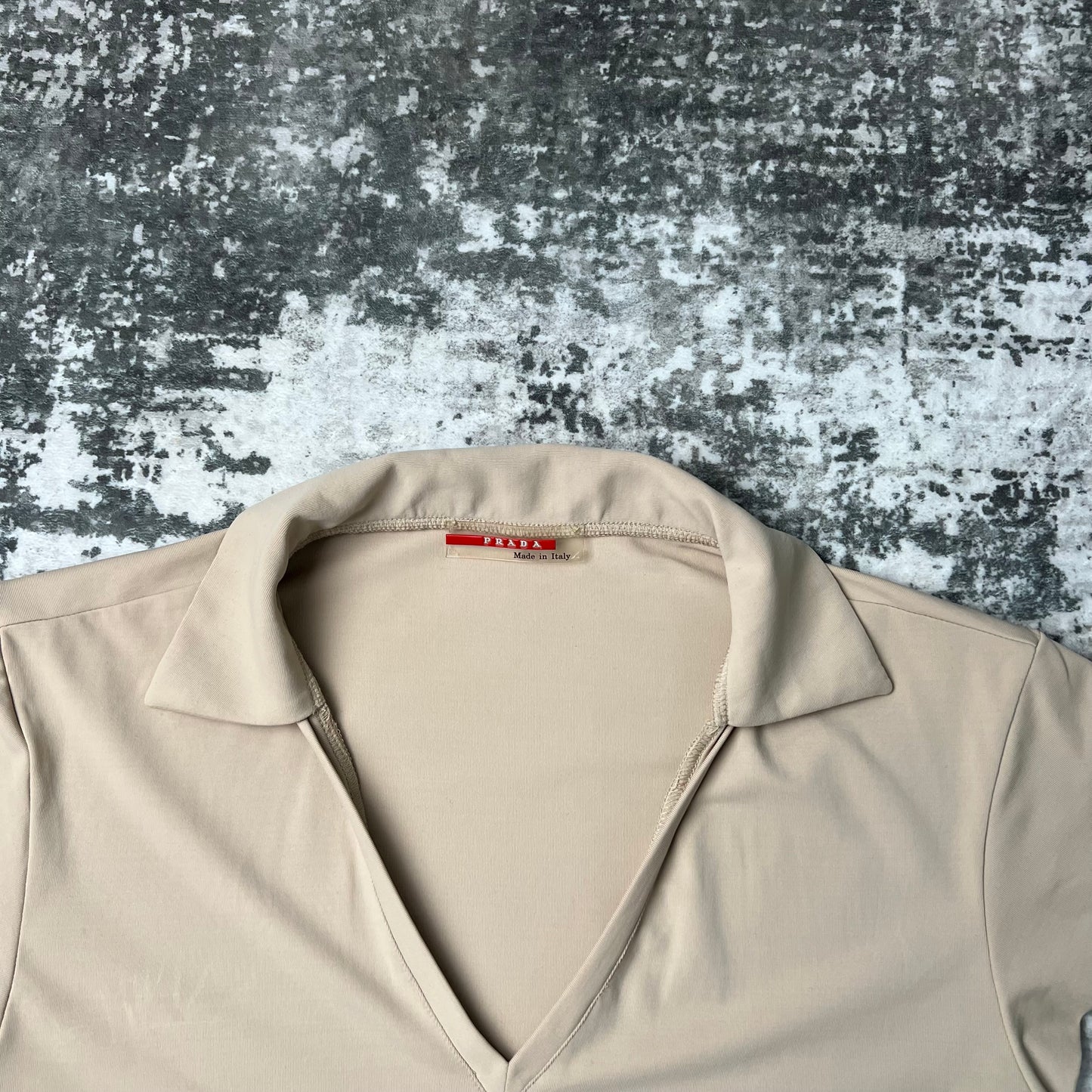Womens Prada sport 2000’s V-neck T-shirt (L)