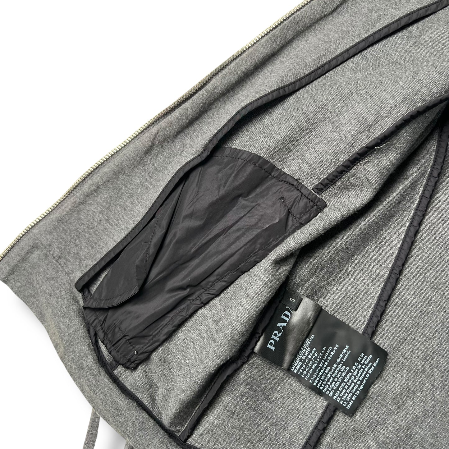 Womens Prada Zip Hoodie (S)