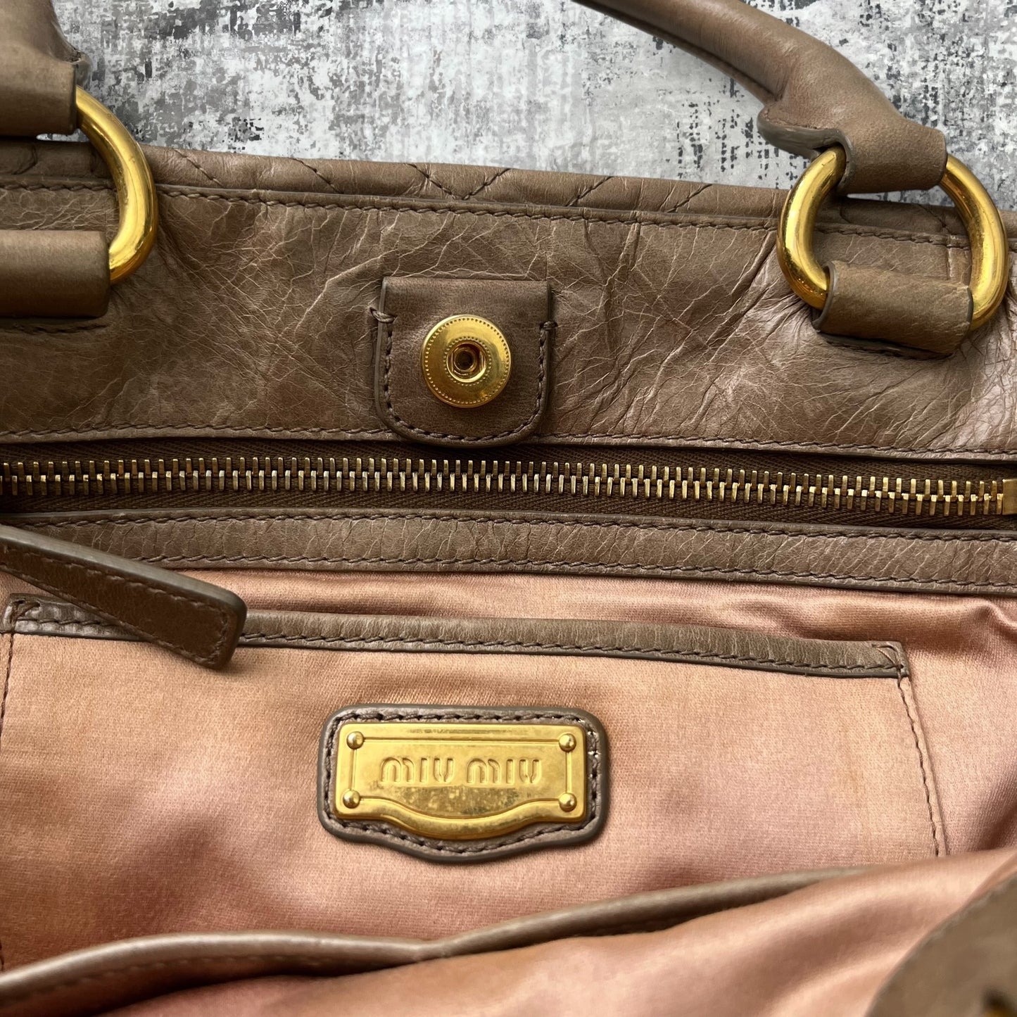 Miu Miu Matelasse bag