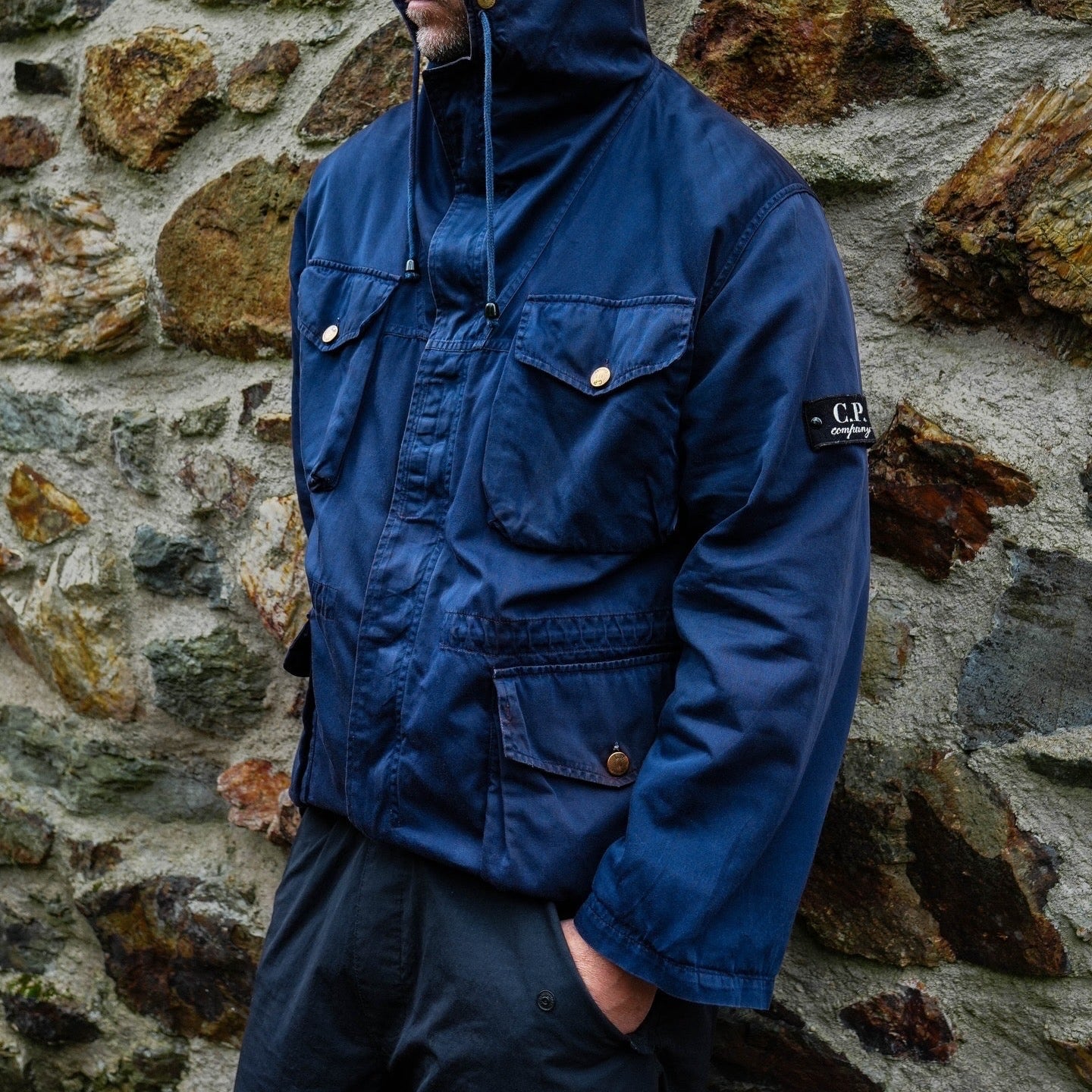 Vintage CP Company Raso Gommato (L)