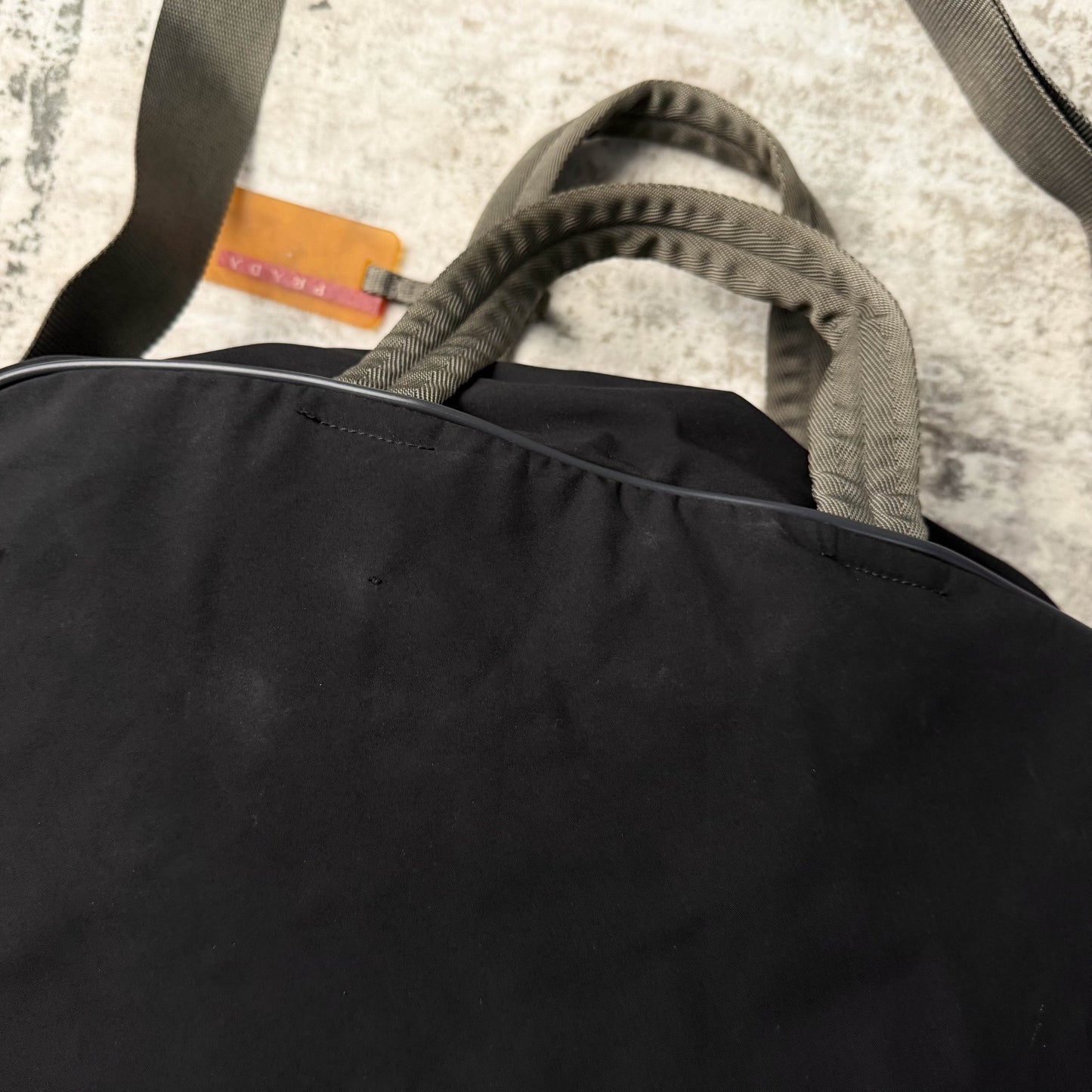 Vintage Prada Sport Nylon Travel Bag