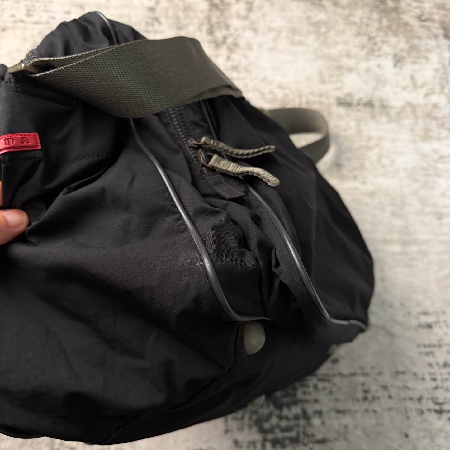 Vintage Prada Sport Nylon Travel Bag